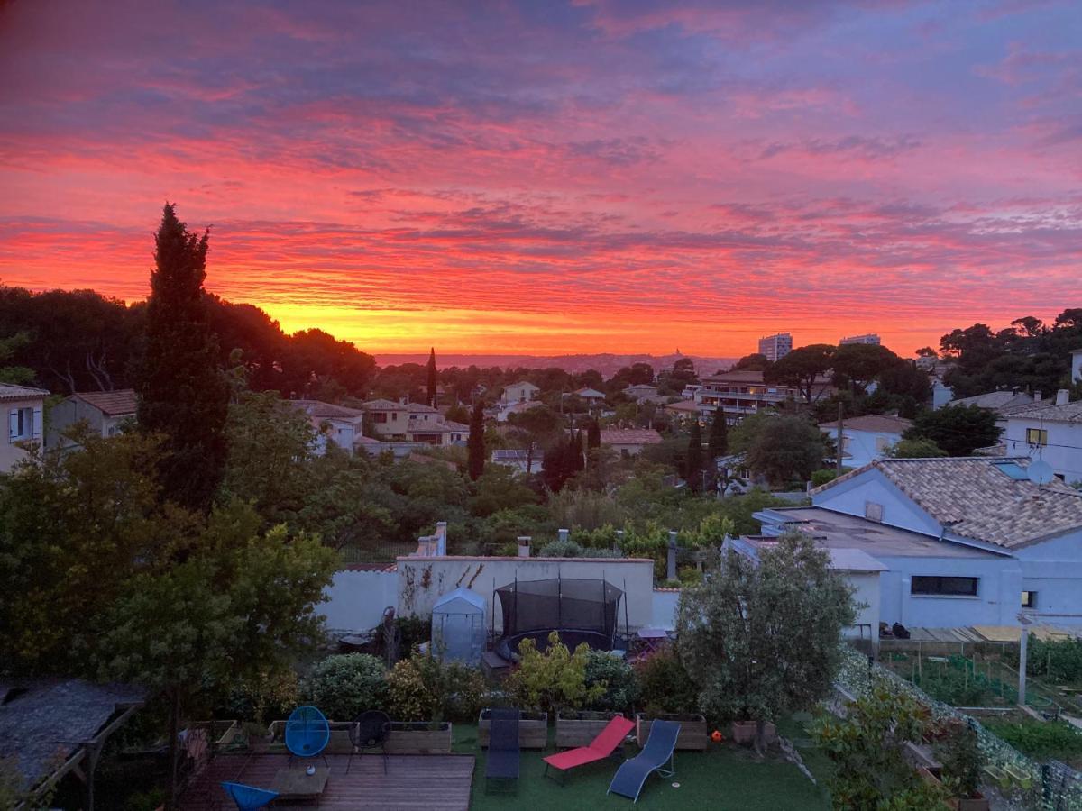 La Calanq'Aise Bed & Breakfast Marseille Bagian luar foto